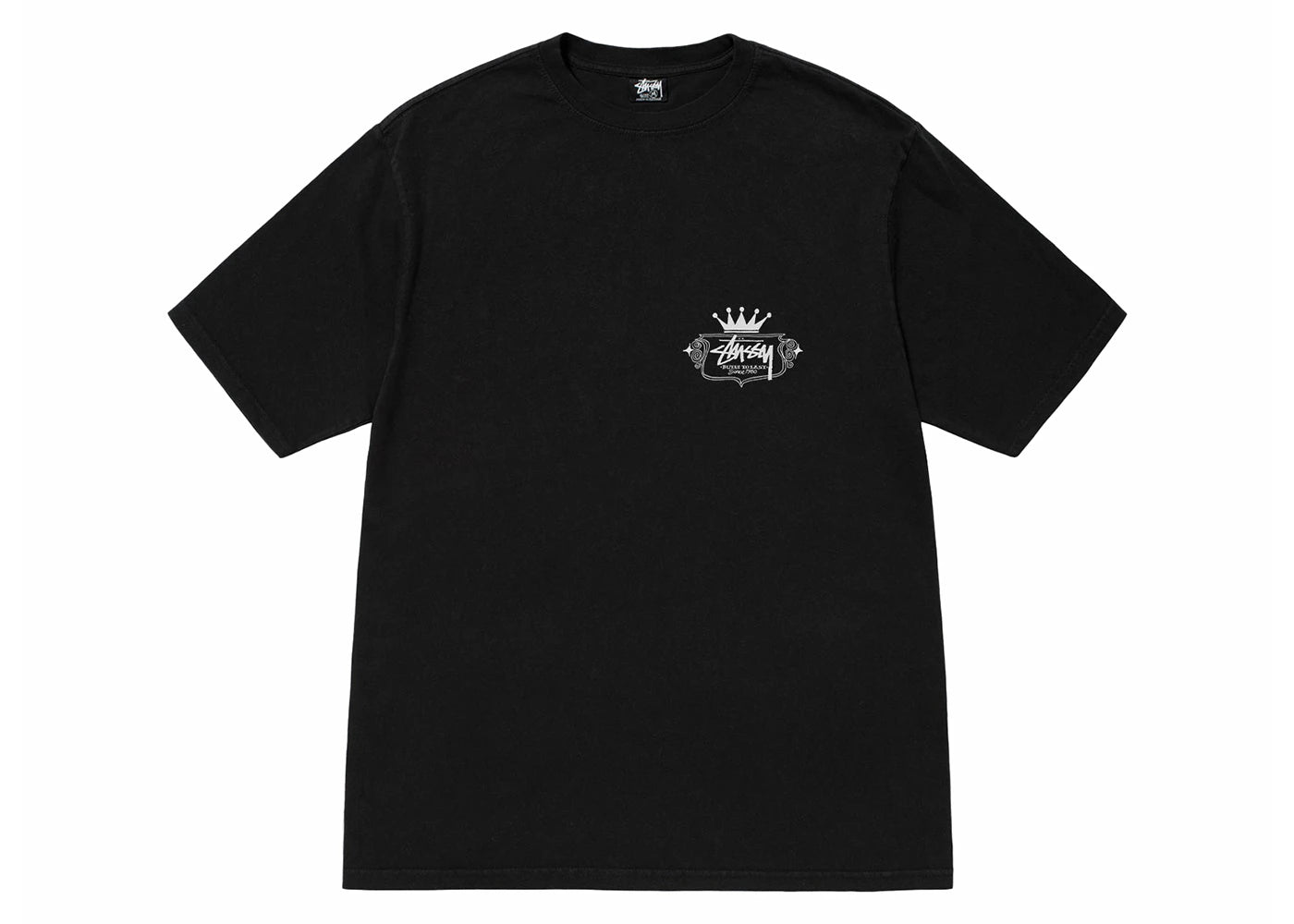 Front view of stussy t-shirt