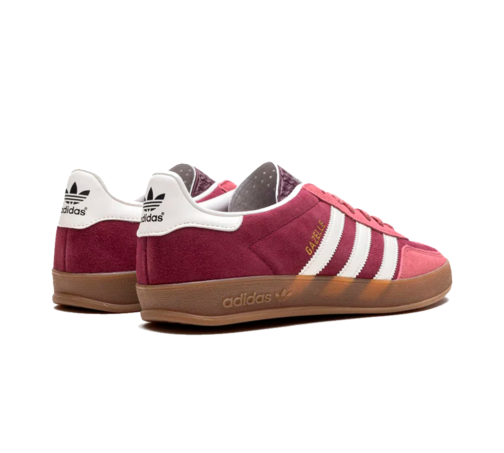 back side of adidas gazelle bordeaux