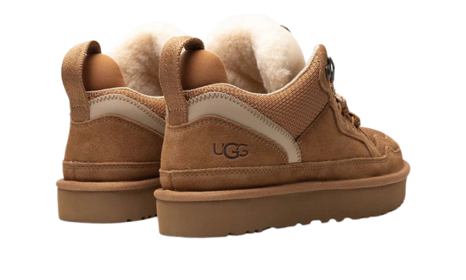 backside of the ugg lowmell chestnut
