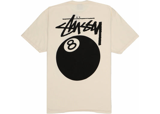 Stussy 8 Ball Pigment Dyed Beige Tee