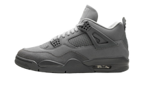 front view of jordan 4 wet cement paris