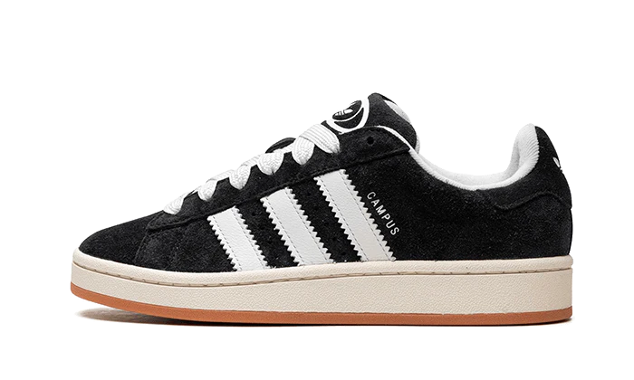 Adidas campus 00s core black preto, front side