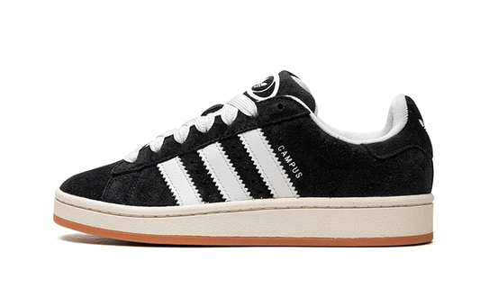 Adidas campus 00s core black preto, front side