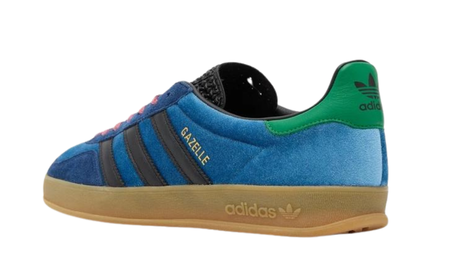 Adidas Gazelle Indoor size? Exclusive Blue Denim Green