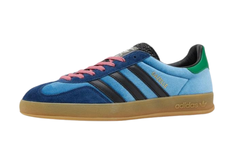 Adidas Gazelle Indoor size? Exclusive Blue Denim Green