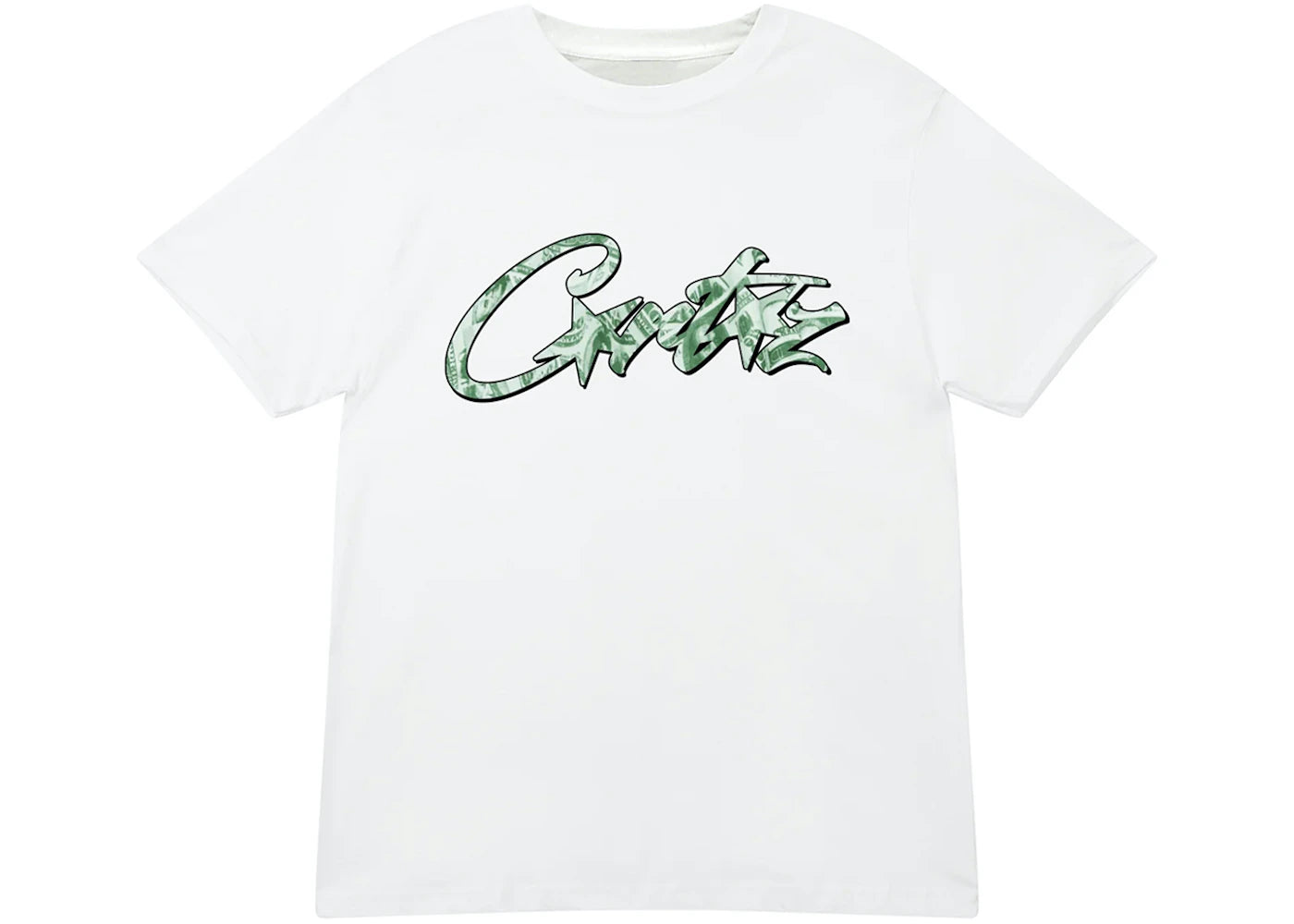 Corteiz Dollar Tee White/Green