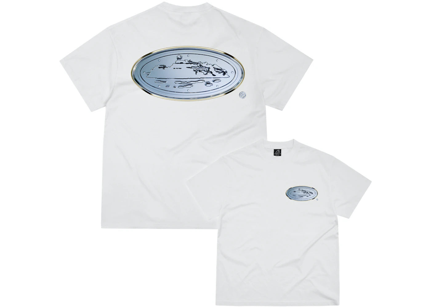 Corteiz Medallion Tee White