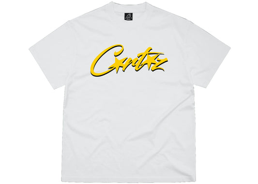 Corteiz OG Allstarz Tee White/Yellow