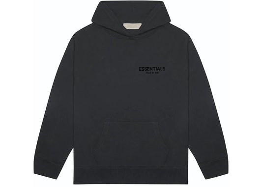 Essentials Fear of God Pullover Chest Logo Hoodie Stretch Limo/Black