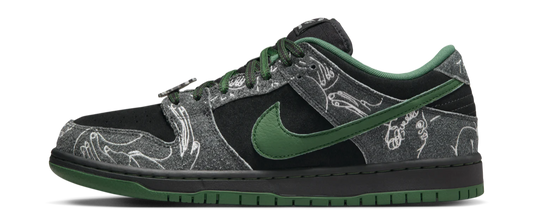 front view of dunk loe sb there skateboards