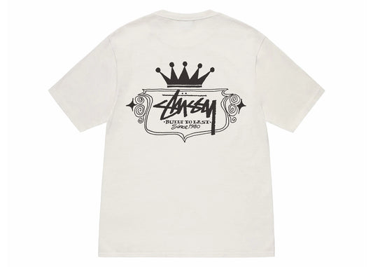 back view of stussy t-shirt