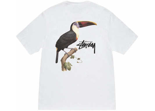 back side of stussy tee