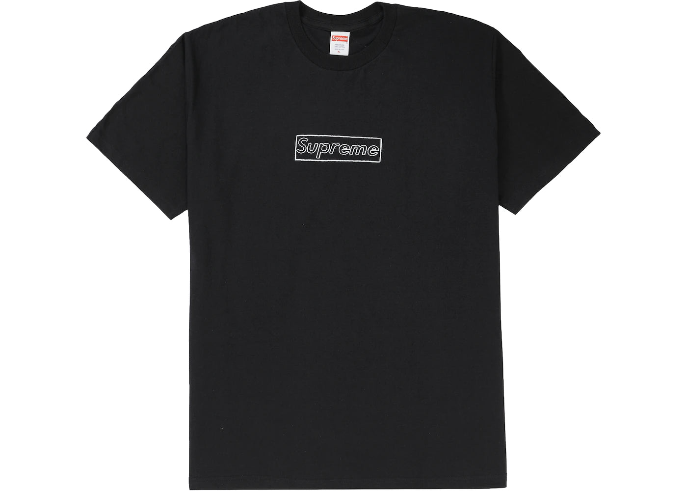 Supreme KAWS Chalk Logo Tee