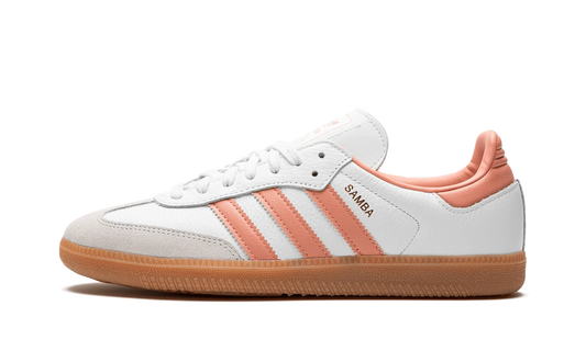 adidas samba og white wonder clay gum front side