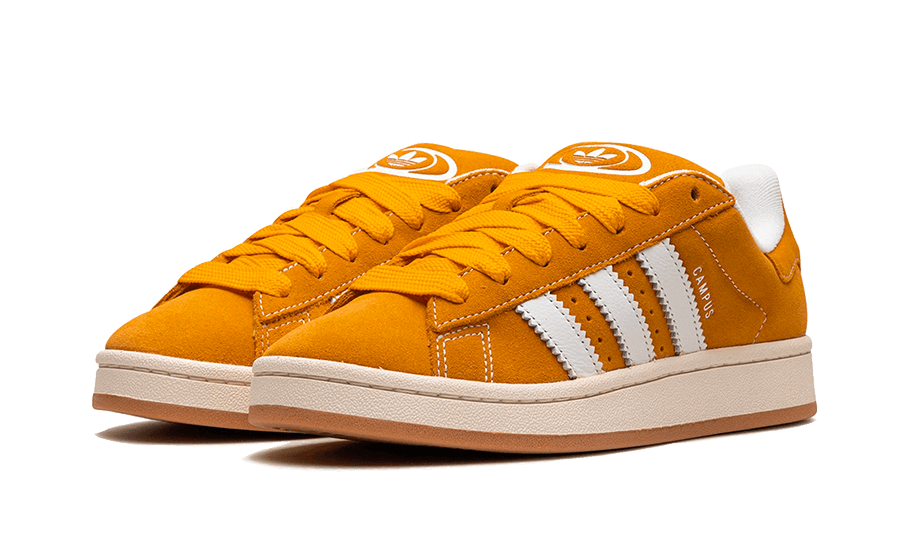 adidas campus 00s pantone cloud white yellow amarelo detail side