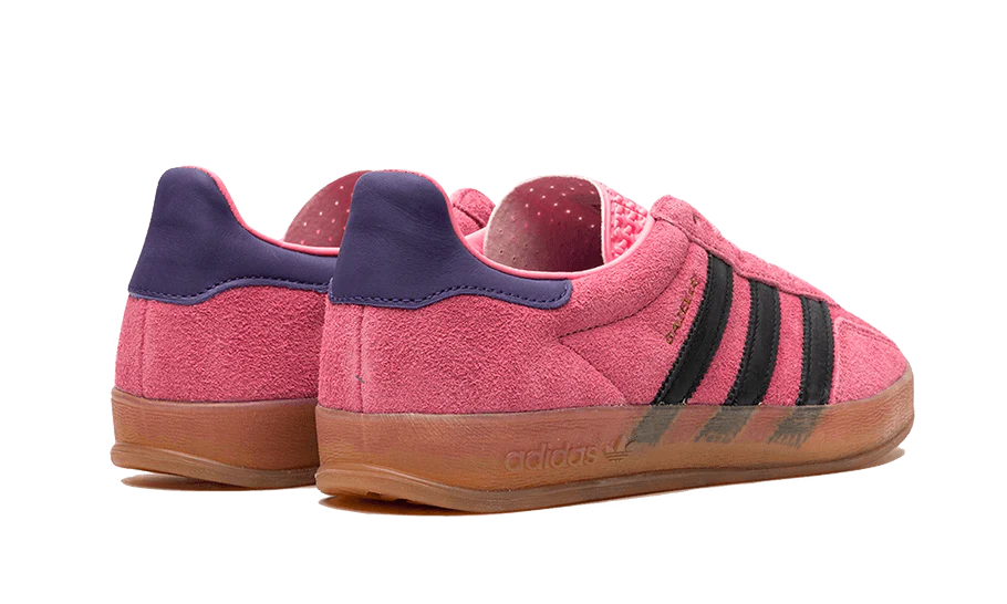 adidas gazelle indoor bliss pink purple back side