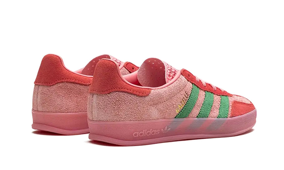 adidas gazelle indoor semi pink spark preloved scarlet back  Side