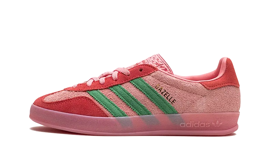 adidas gazelle indoor semi pink spark preloved scarlet Front Side