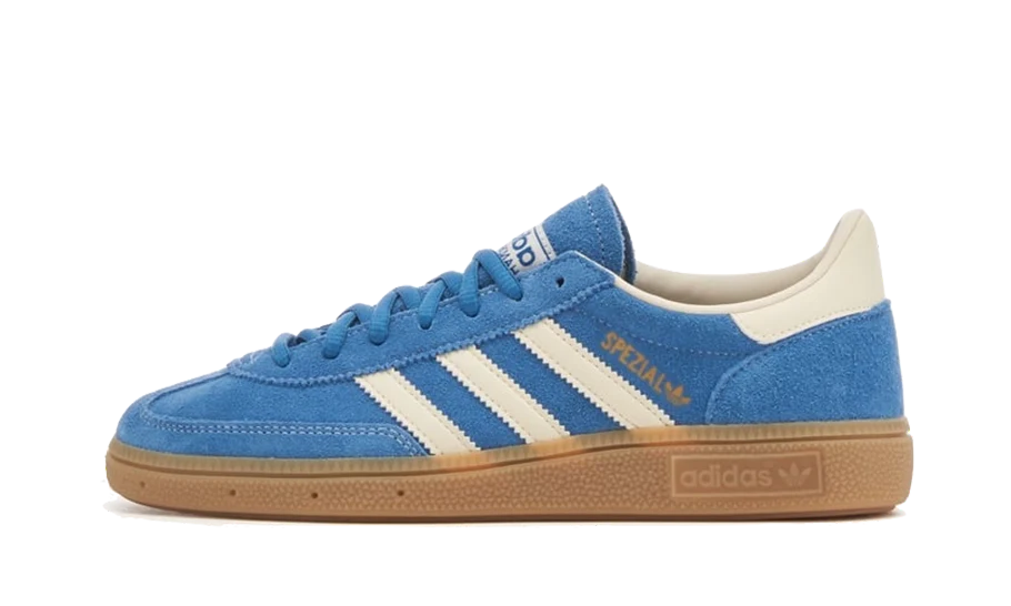 adidas handball spezial core blue cream gum front side