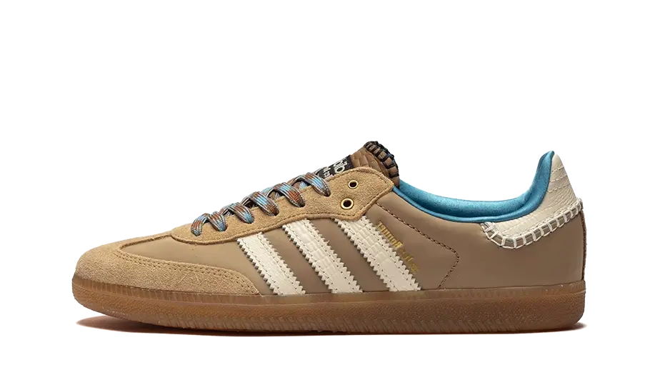 Adidas Samba Nylon Wales Bonner Desert White front side