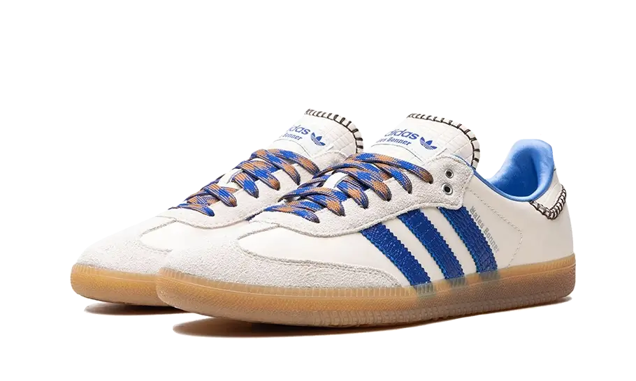 Adidas Samba Nylon Wales Bonner Wonder Clay Royal detail side