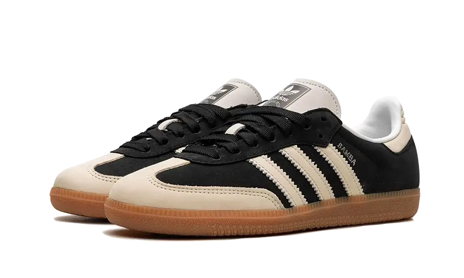 adidas samba og black wonder white front side