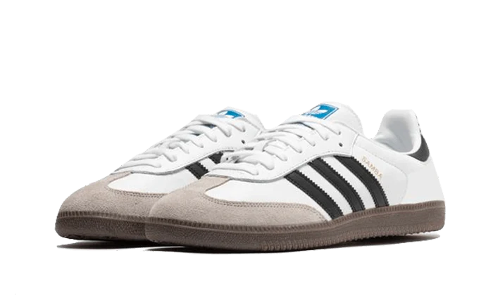 adidas samba white og detail side