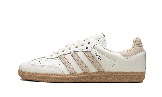 adidas samba og core white magic beige front side