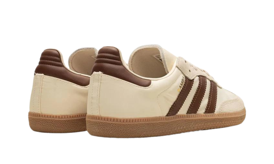 back side of adidas samba preloved brown