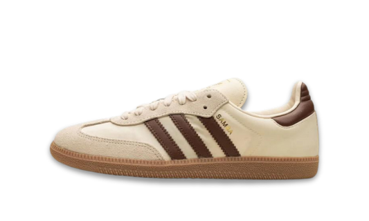 front side of adidas samba preloved brown