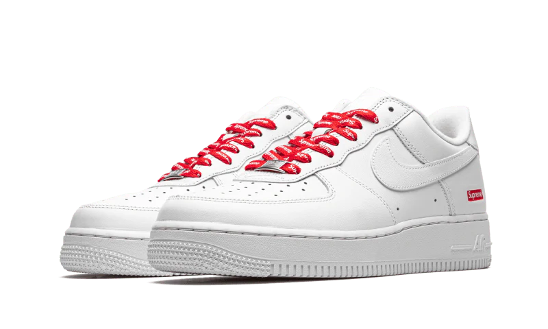 air force 1 white supreme detail side